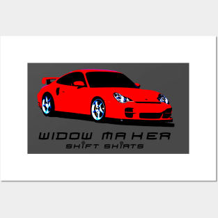 Widow Maker - Porsche 911 996 Inspired Posters and Art